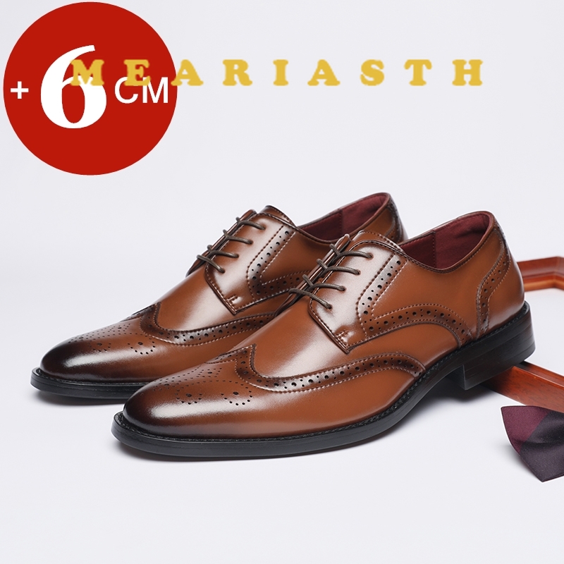 Young Men Formal Wear - High Quality Height Increase Oxford Dress