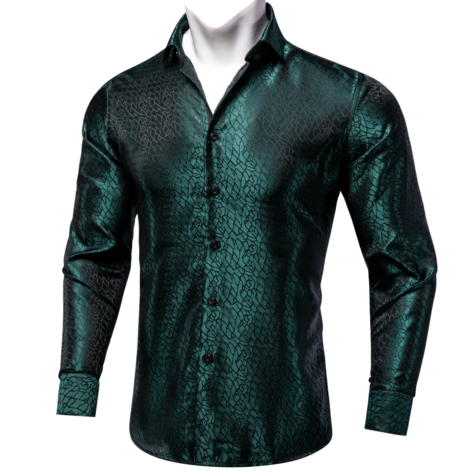 Men Formal Wear Shirts - Fashion Green Shirts For Men Club