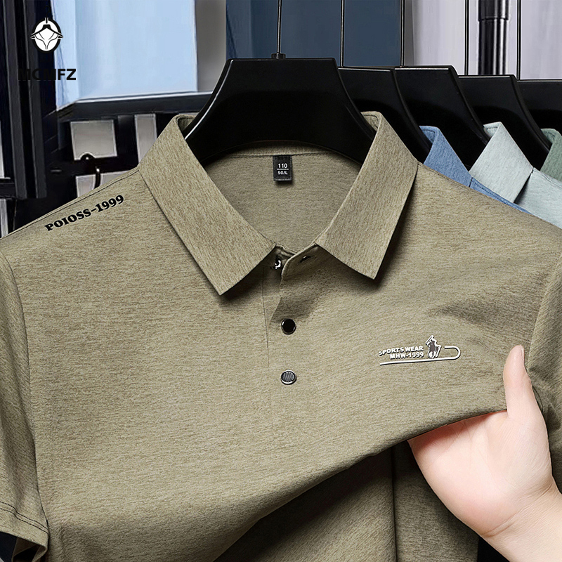 Young Men Formal Wear - Casual Men Short Sleeve Polo Shirt
