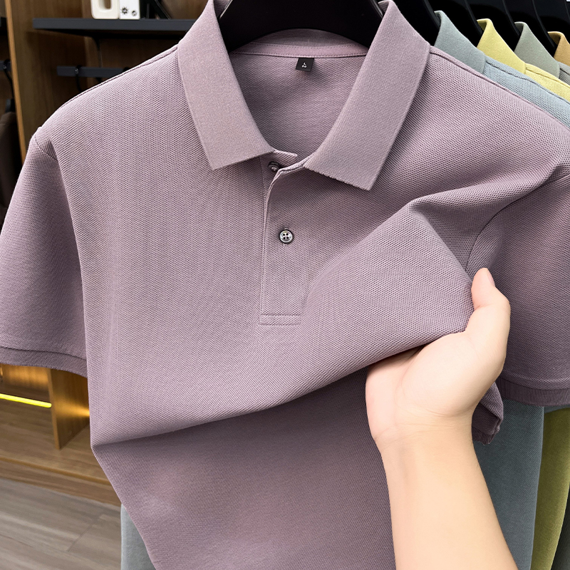 Young Men Formal Wear - Men's 100% Cotton Polo Shirt -
