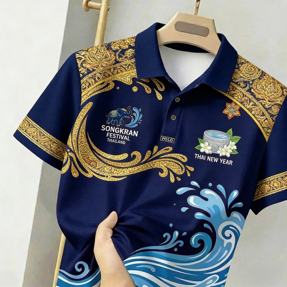 Men's Street 2026 Polo Shirt - - Young Men Formal Wear avaliação e preço