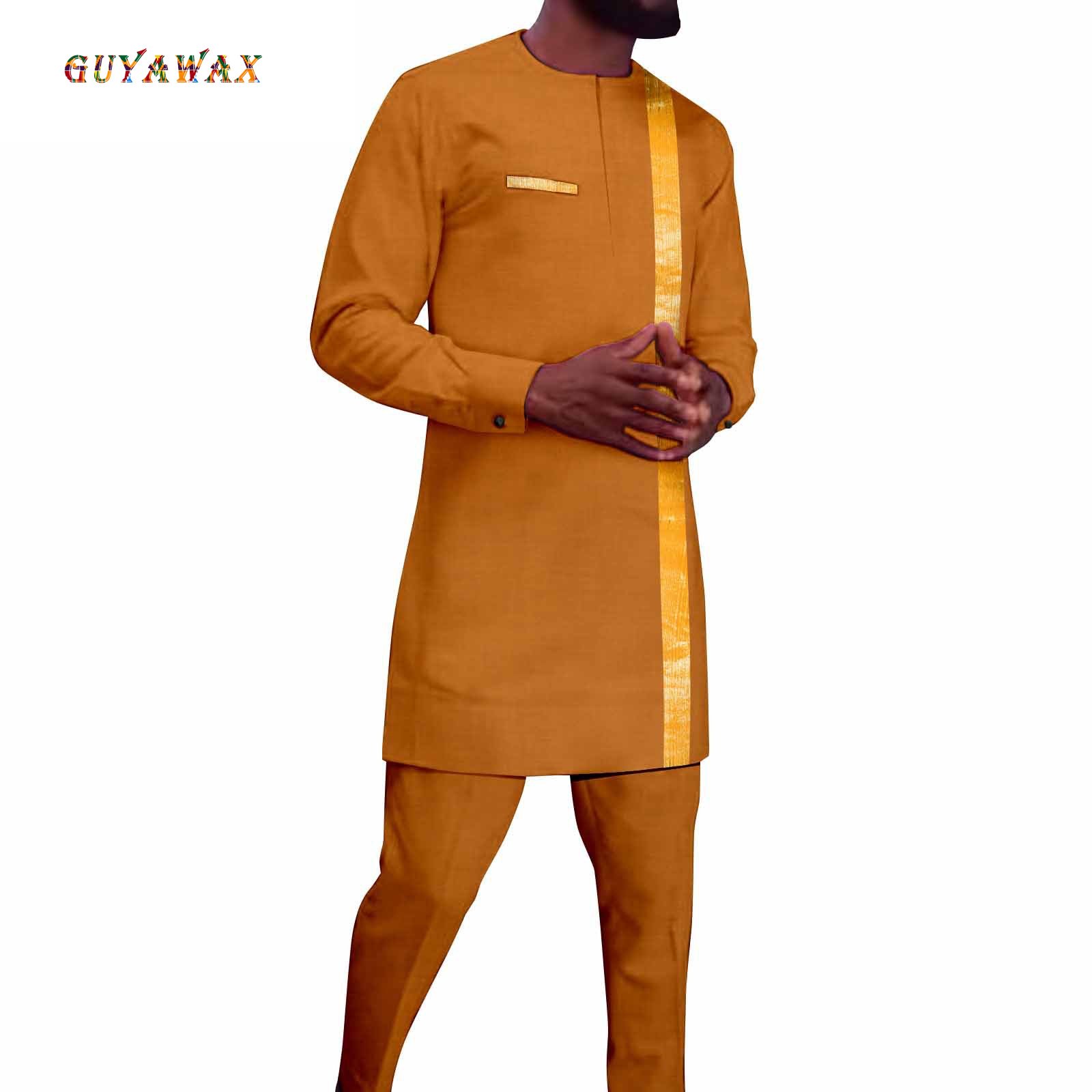 African Clothing for Men Embro - Men Formal Wear Shirts avaliação e preço