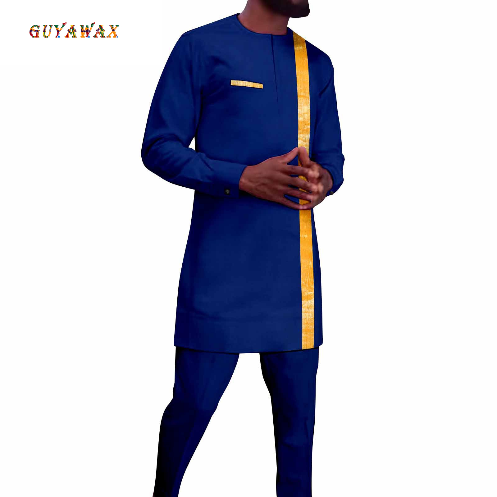African Clothing for Men Embro - Men Formal Wear Shirts avaliação e preço