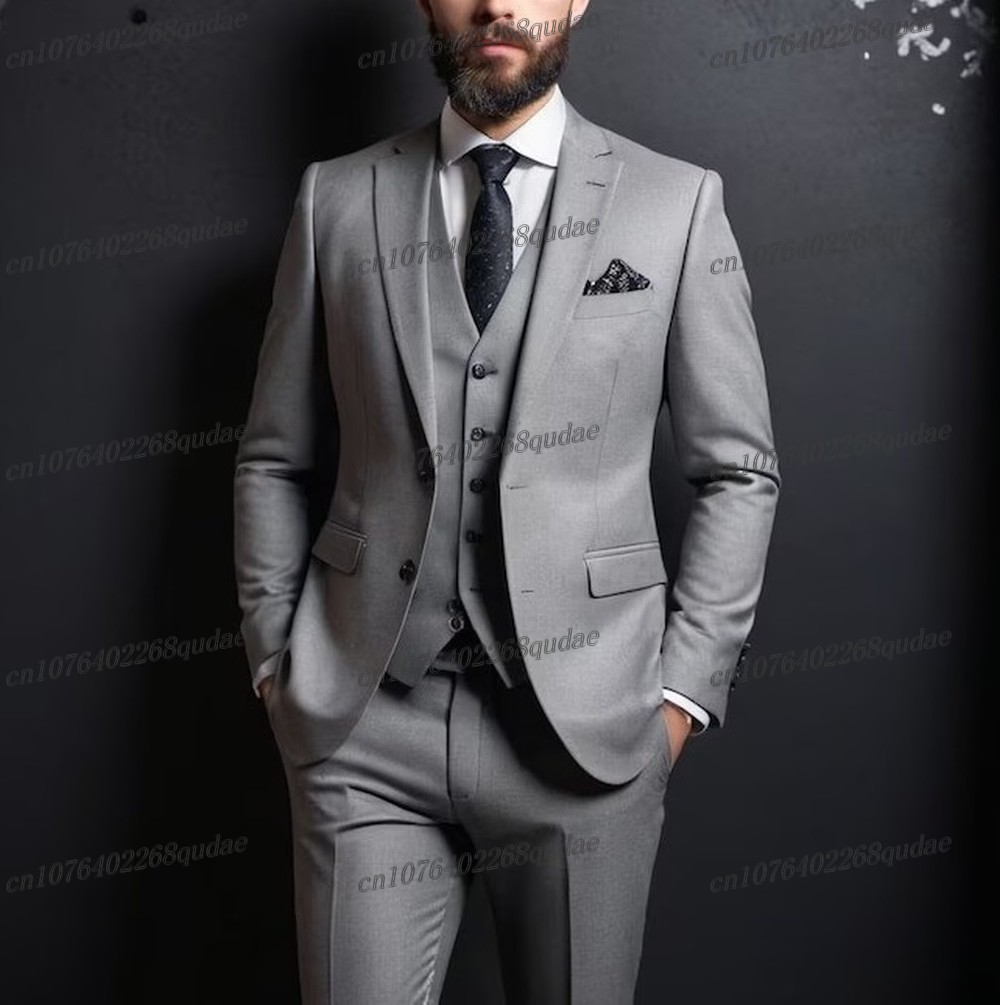 New Dark Orang Formal Men Suit - Formal Wear Jersey For Men avaliação e preço
