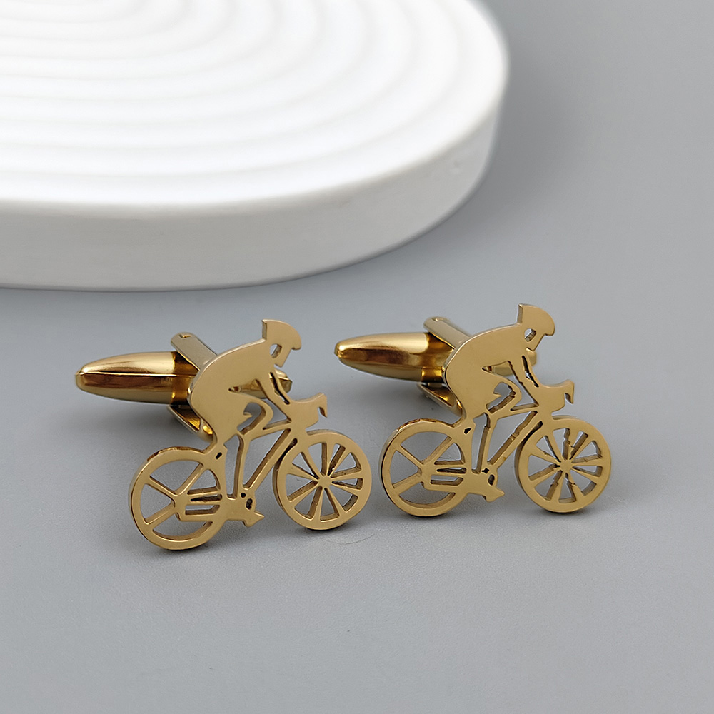 Bicycle racer gold-plated cuff - Men Formal Wear Shirts avaliação e preço