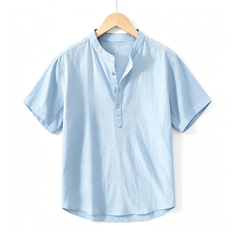 Summer Thin Short-sleeved Shir - Young Men Formal Wear avaliação e preço