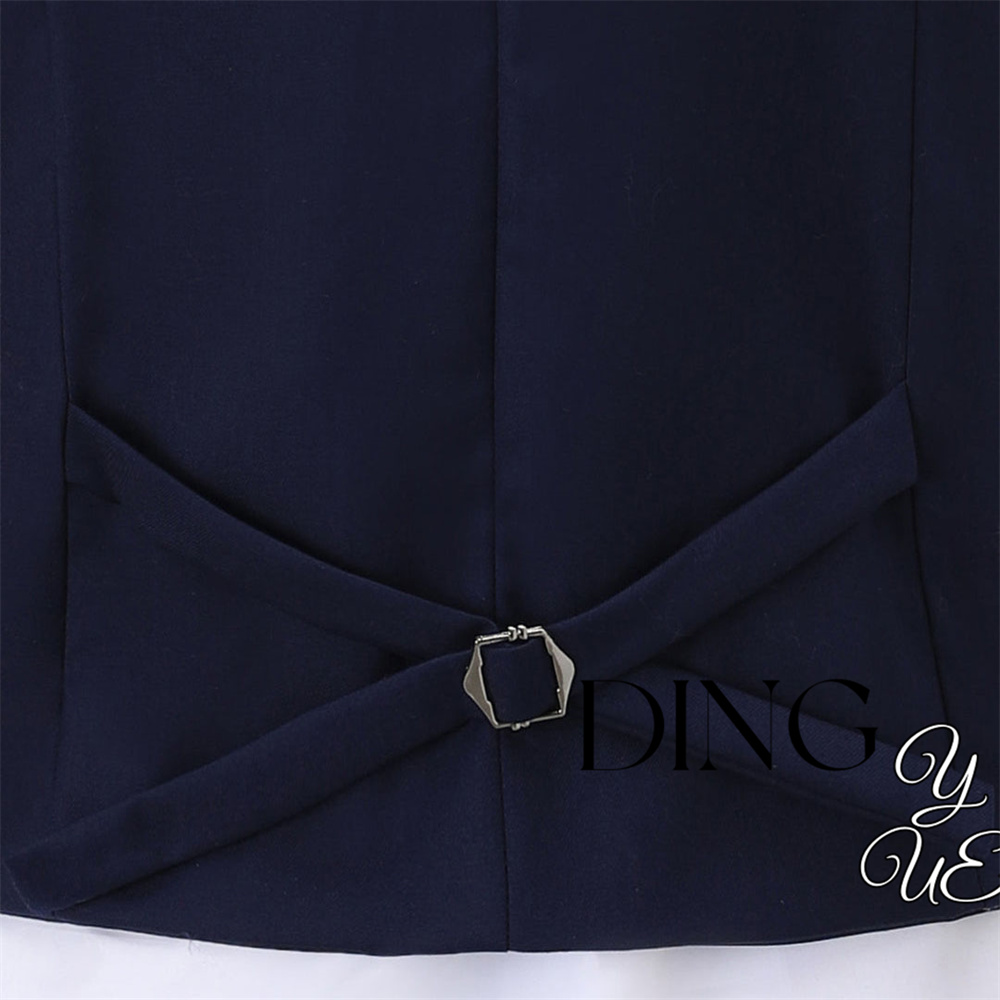 Casual Double Breasted Fashion - Formal Vest Waistcoat avaliação e preço