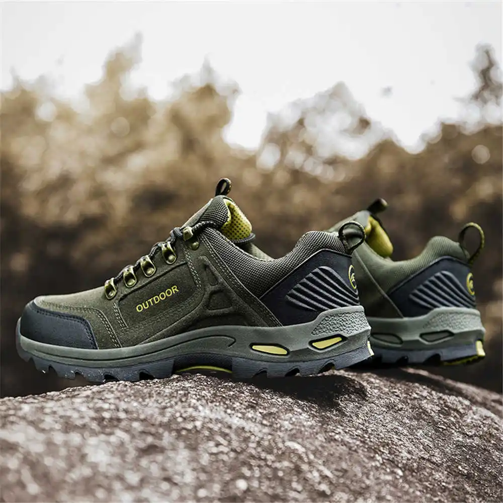 Non-slip Lace Up Hiking Tennis - Formal Men Daily Wear Slippers avaliação e preço
