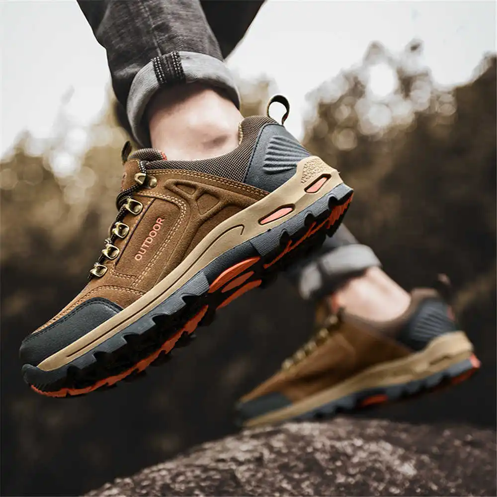 Non-slip Lace Up Hiking Tennis - Formal Men Daily Wear Slippers avaliação e preço