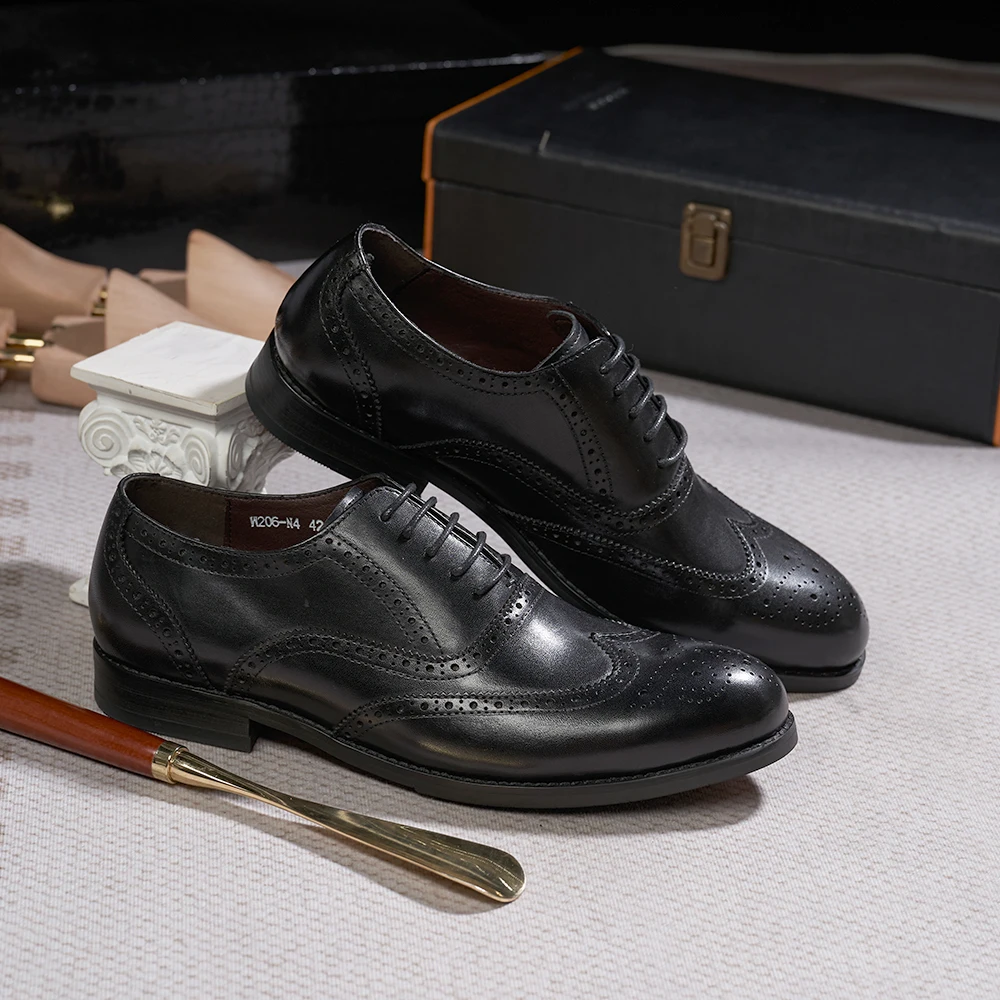 Brogue Style Men's Oxfords Gen - Young Men Formal Wear avaliação e preço