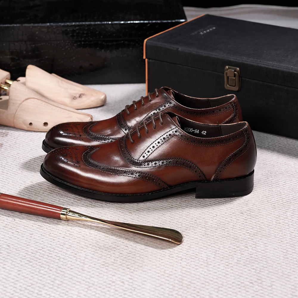 Brogue Style Men's Oxfords Gen - Young Men Formal Wear avaliação e preço