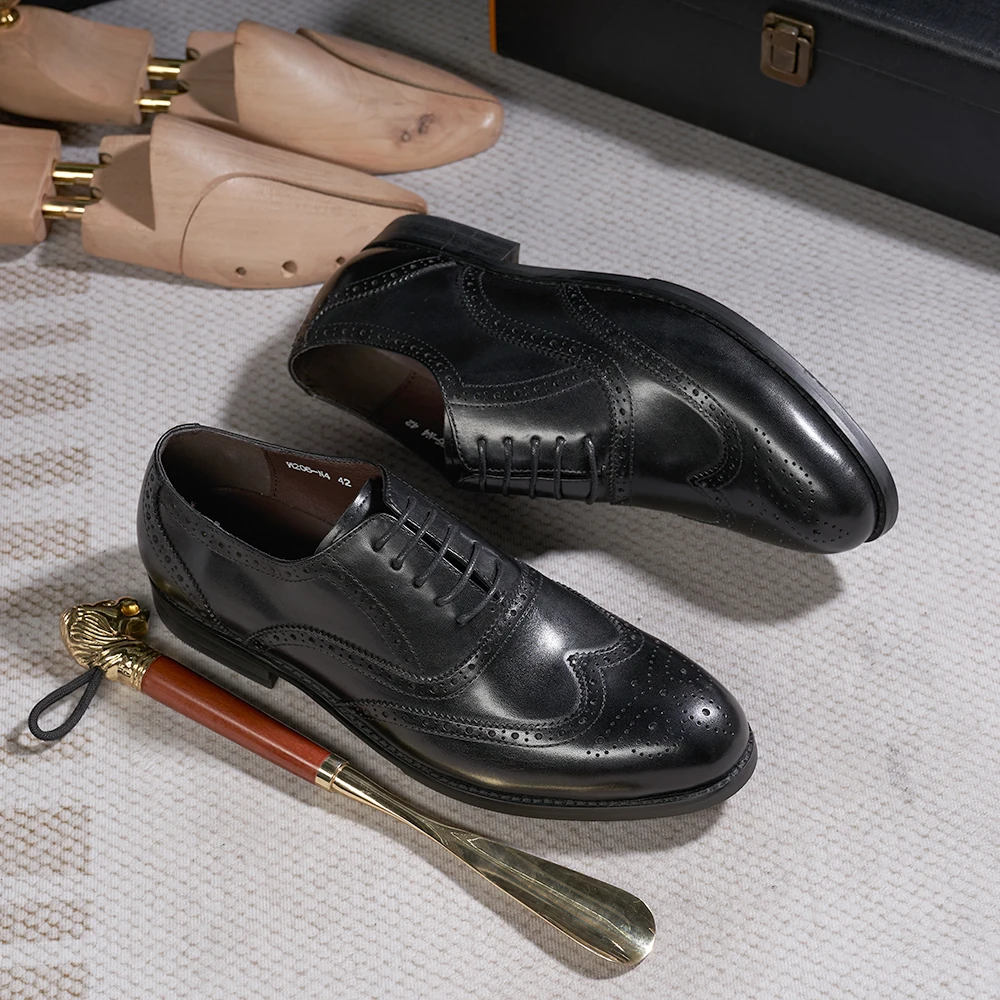 Brogue Style Men's Oxfords Gen - Young Men Formal Wear avaliação e preço