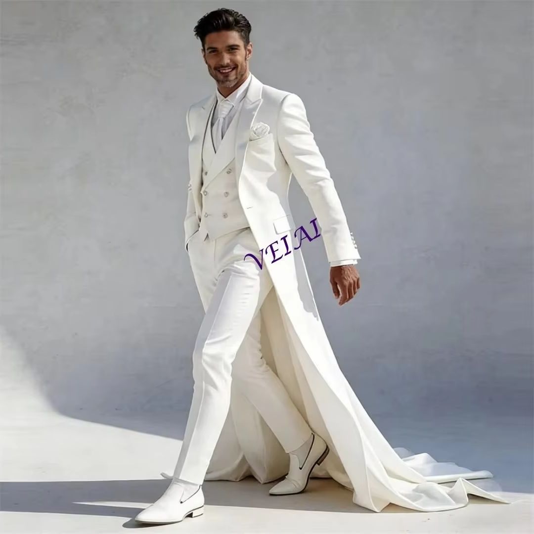 CustomizedMen Banquet Three Pi - Formal Vest Waistcoat avaliação e preço
