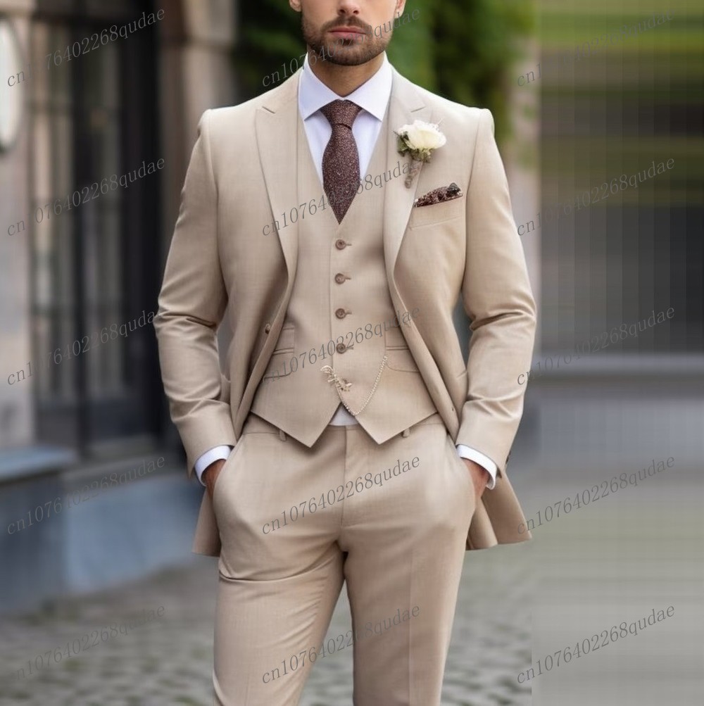 Pink Formal Occasion Men Suit  - Formal Wear Jersey For Men avaliação e preço