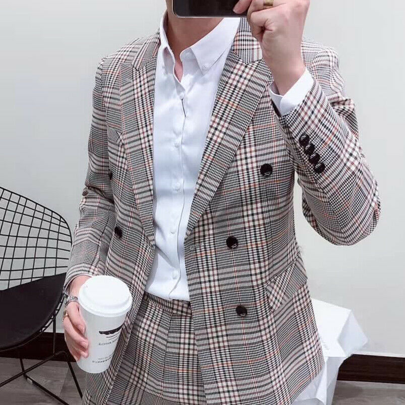 Latest New Style Smoking Plaid - Latest Men Formal Wear avaliação e preço