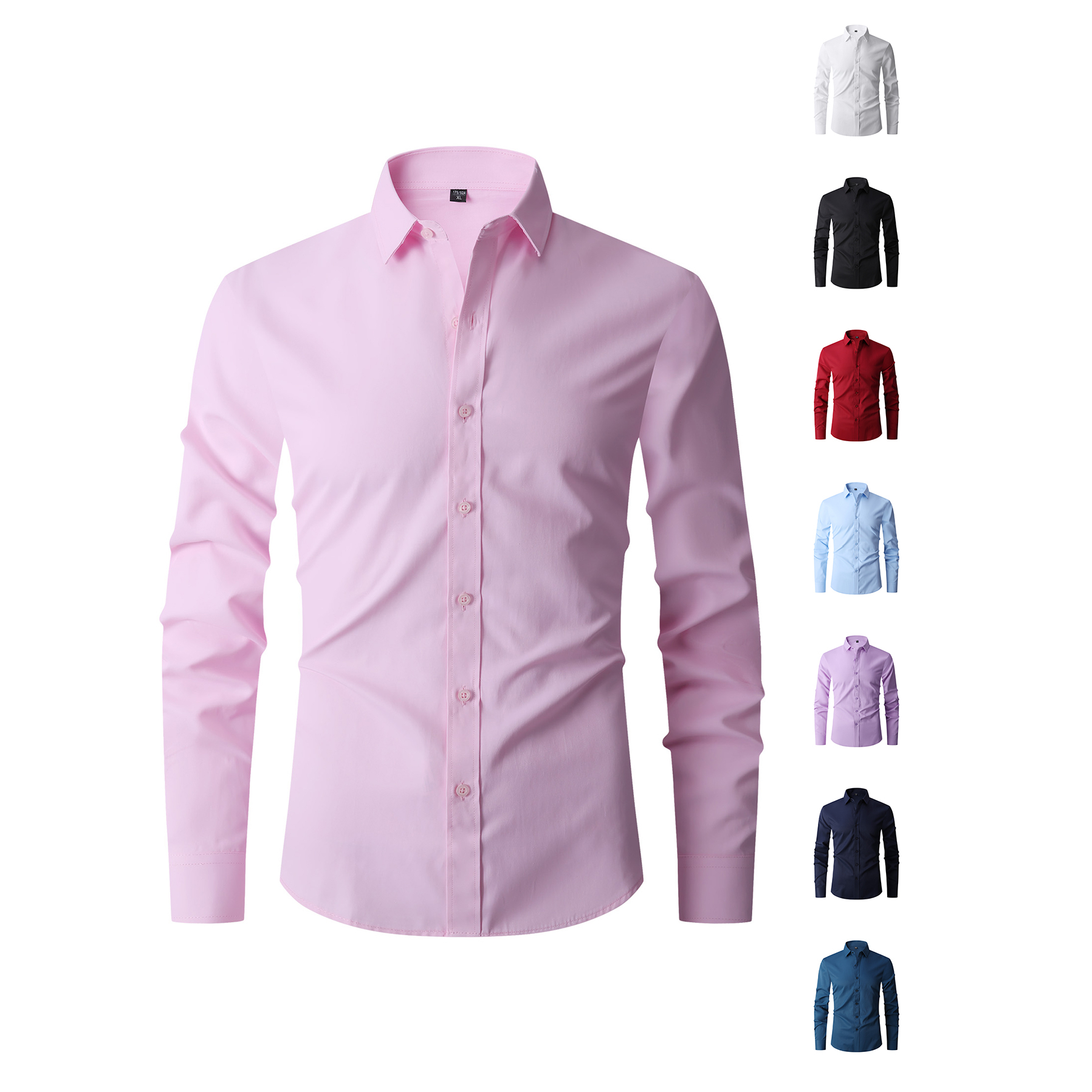 Good Quality Summer Cotton Men - Men Formal Wear Shirts avaliação e preço