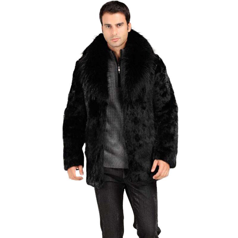 MWJLPWQ Mens Casual Faux Fur M - Men Formal Wear Shop avaliação e preço