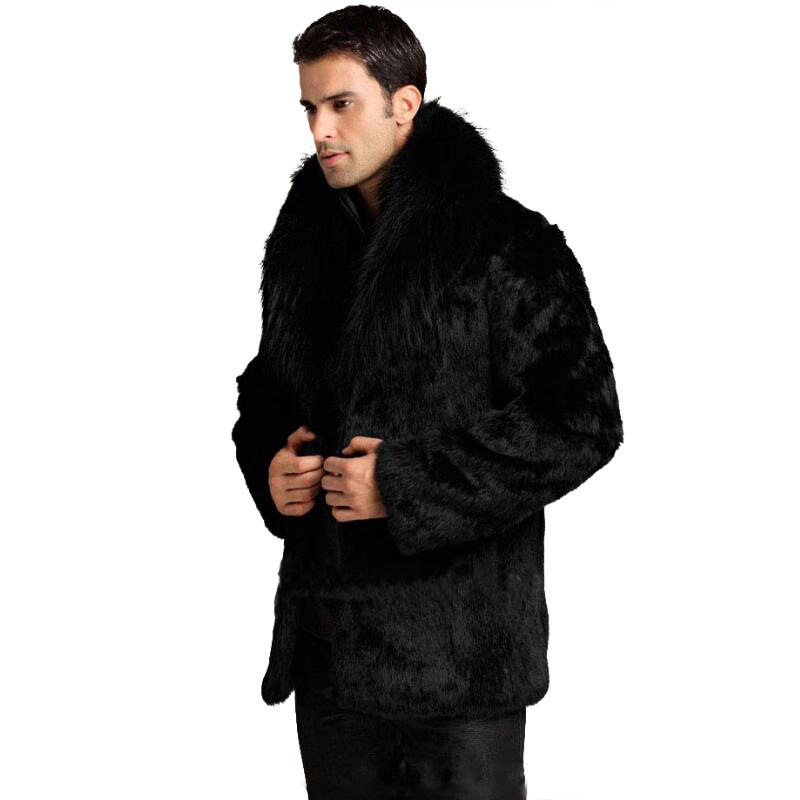 MWJLPWQ Mens Casual Faux Fur M - Men Formal Wear Shop avaliação e preço