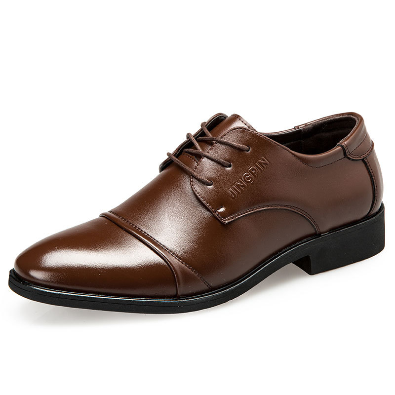 Large-sized men's leather shoe - Large Men Formal Wear avaliação e preço