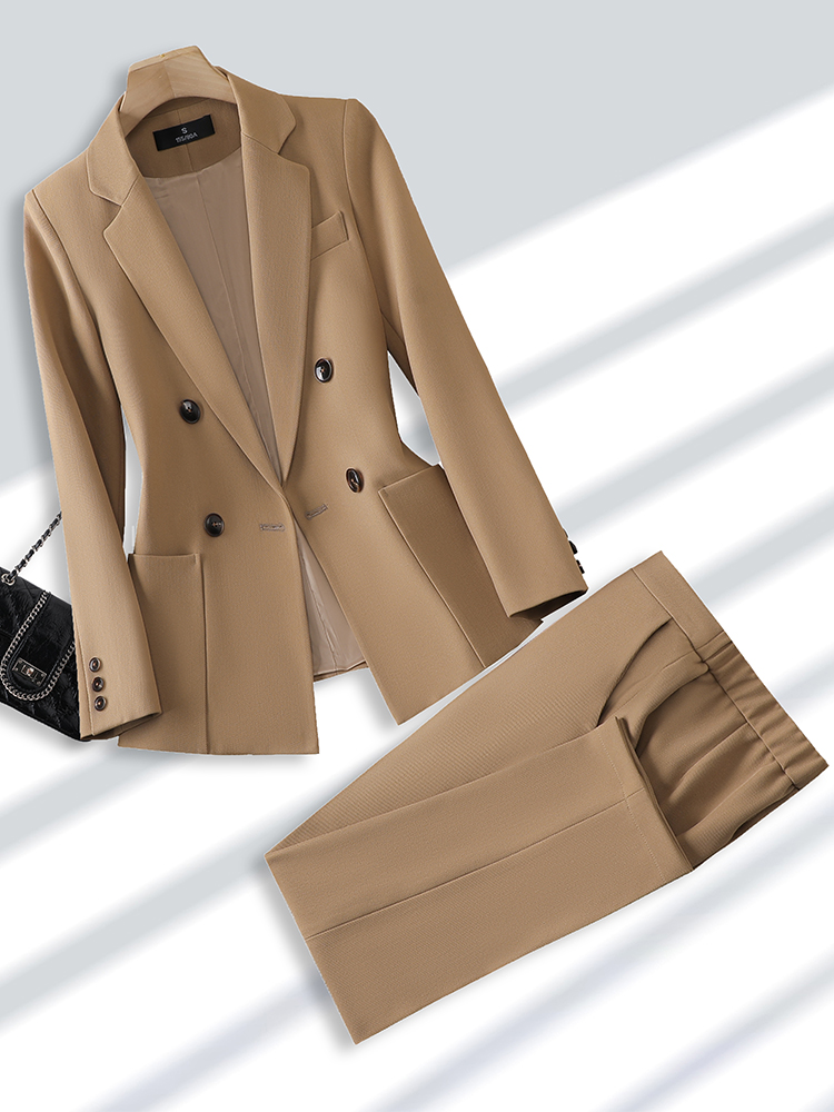 Fashion Ladies Pant Suit Forma - Men Formal Wear Shirts avaliação e preço
