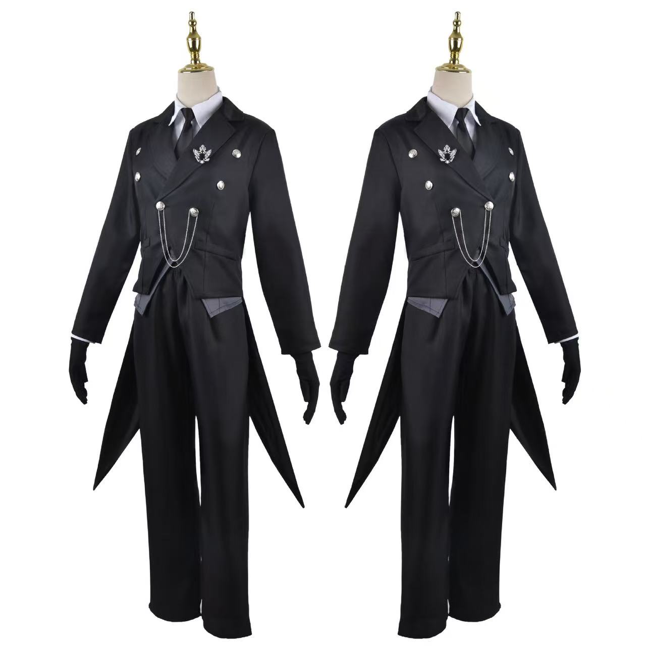 Cosplay costume Sebastian's fu - Japan Formal Wear Men avaliação e preço
