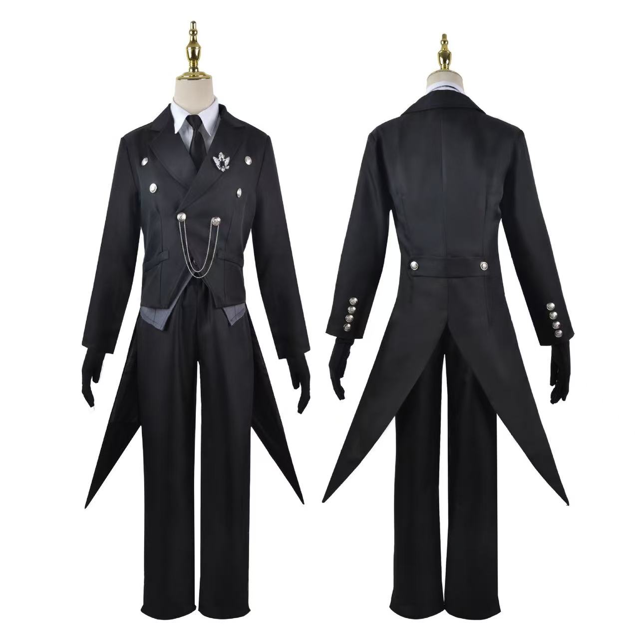 Cosplay costume Sebastian's fu - Japan Formal Wear Men avaliação e preço