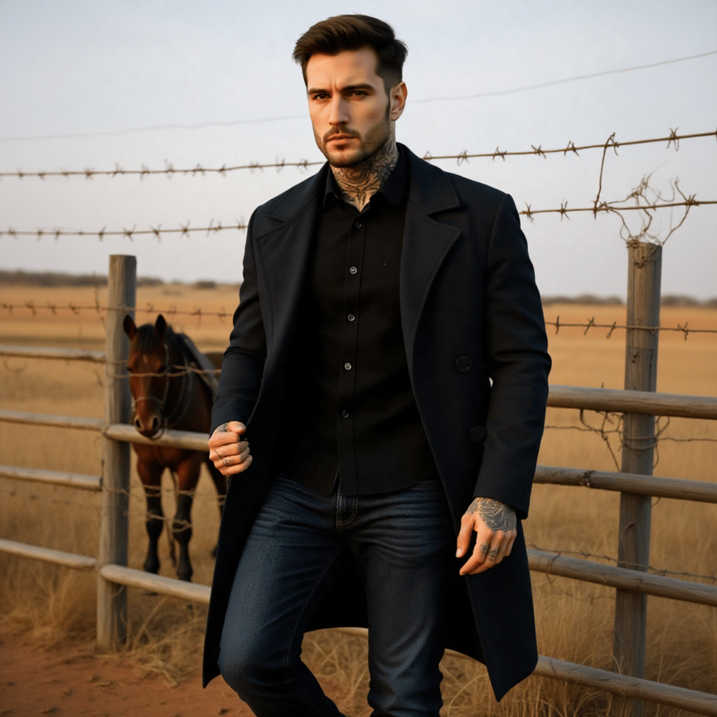 Men's Business Double-Breasted - Men'S Urban Formal Wear avaliação e preço