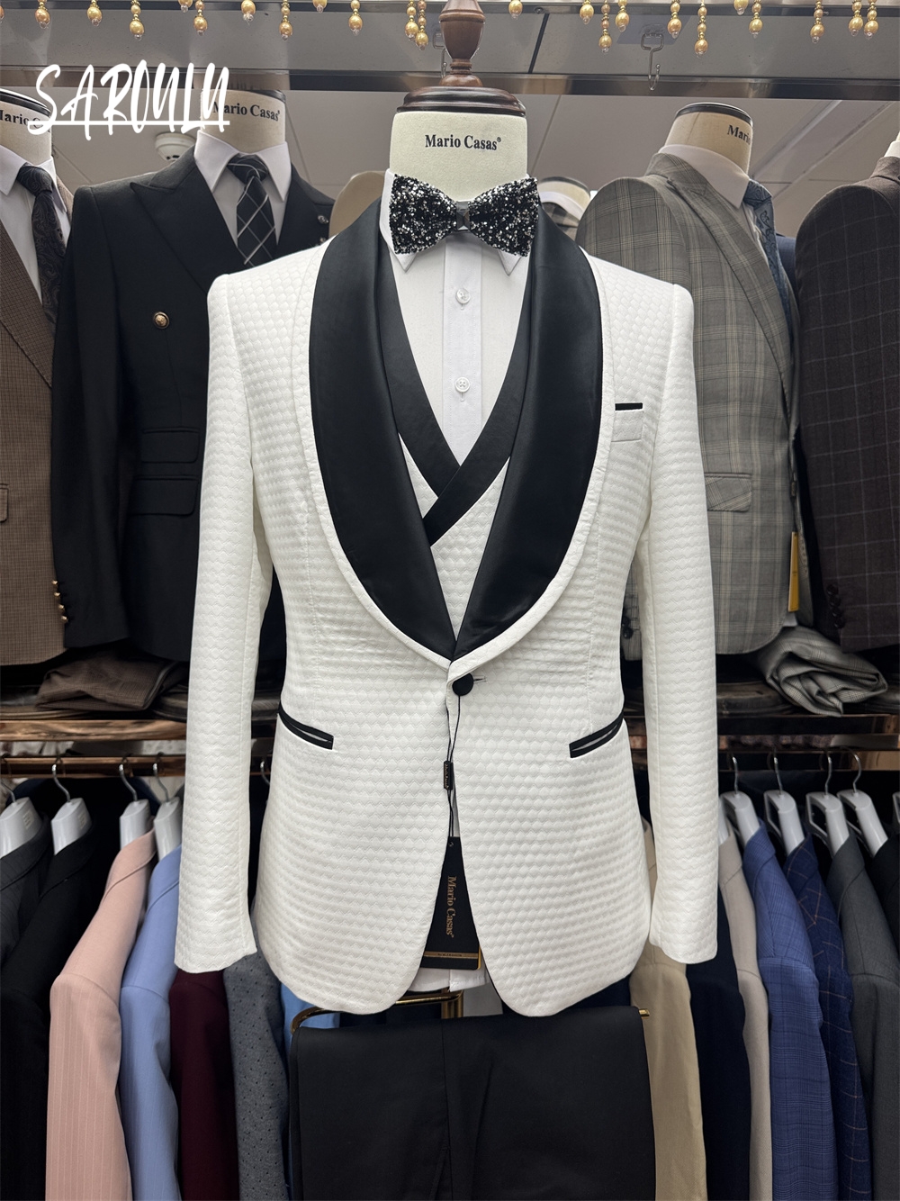 New Arrival Mature Men's Suit  - Men Formal Wear Shop avaliação e preço