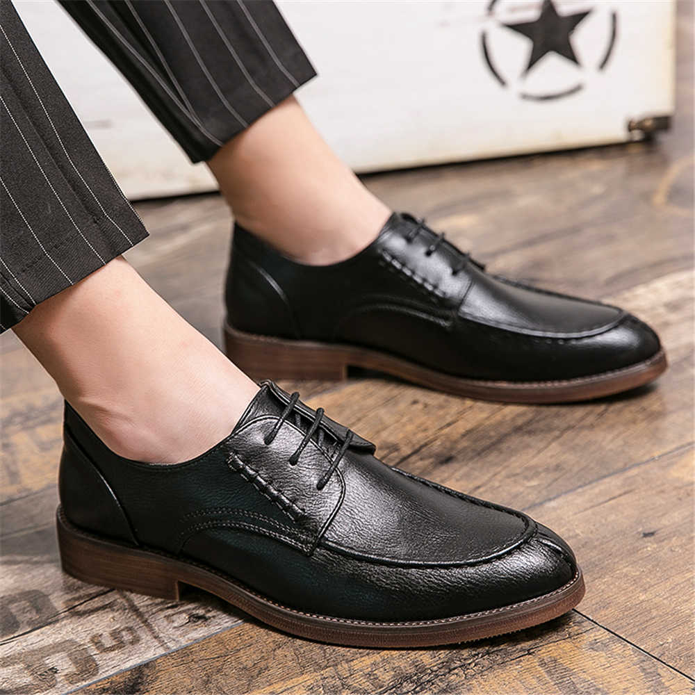 Elegant Non-slip Large Size Me - Large Men Formal Wear avaliação e preço