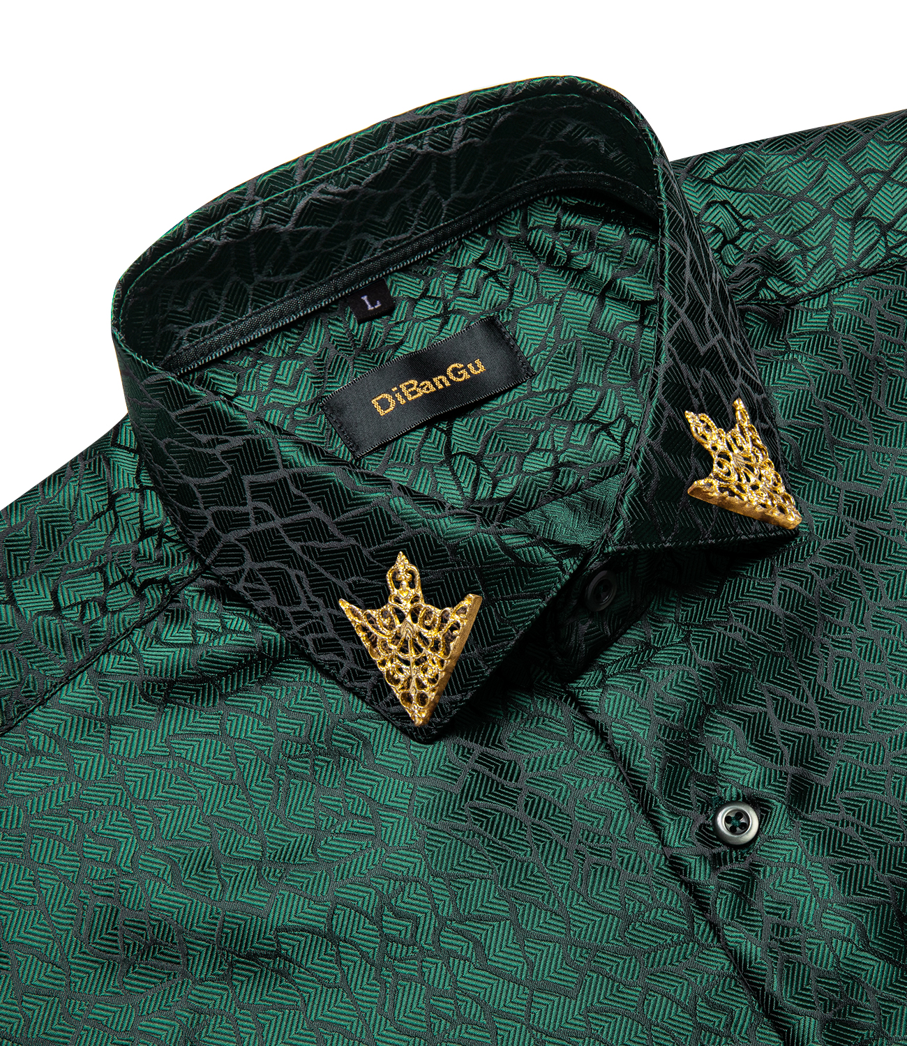 Fashion Green Shirts For Men C - Men Formal Wear Shirts avaliação e preço