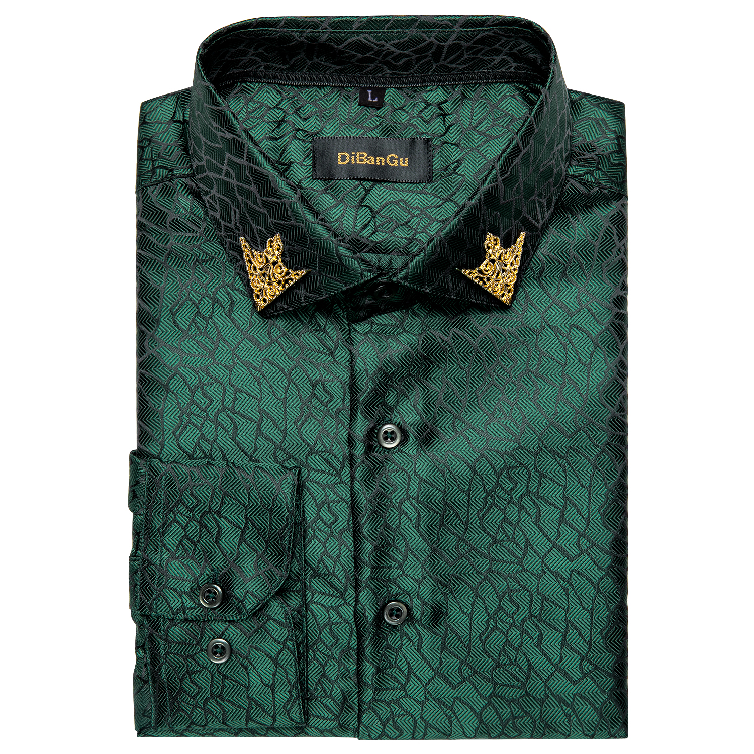 Fashion Green Shirts For Men C - Men Formal Wear Shirts avaliação e preço