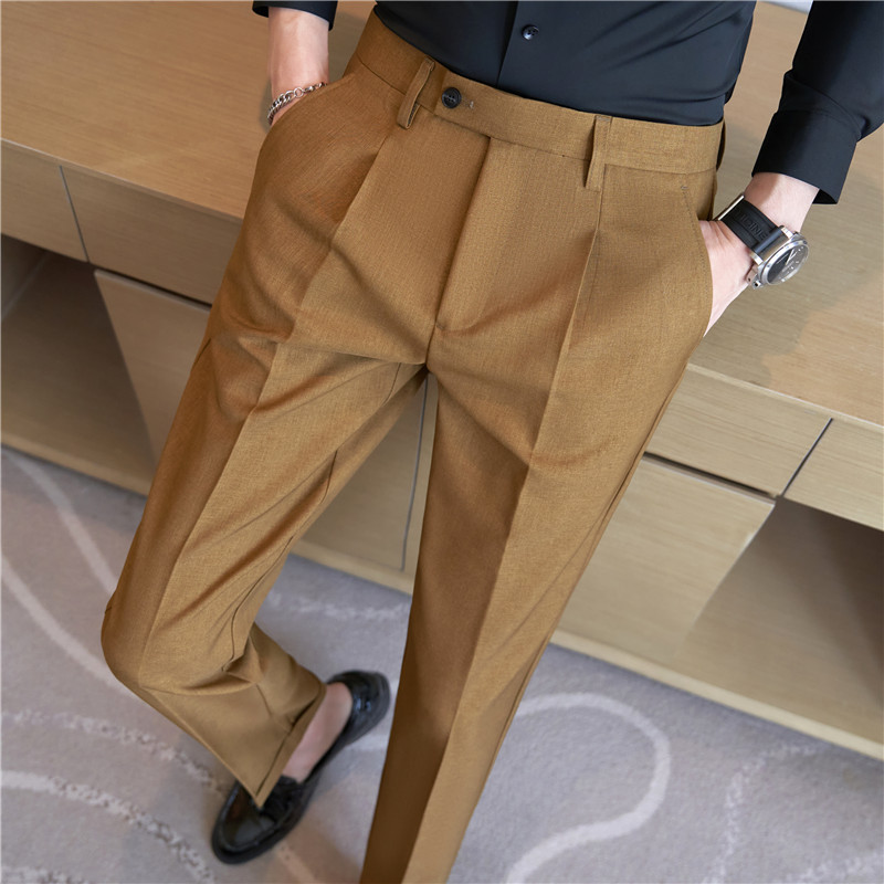 High Quality Men Solid Color B - Men Formal Wear Shop avaliação e preço