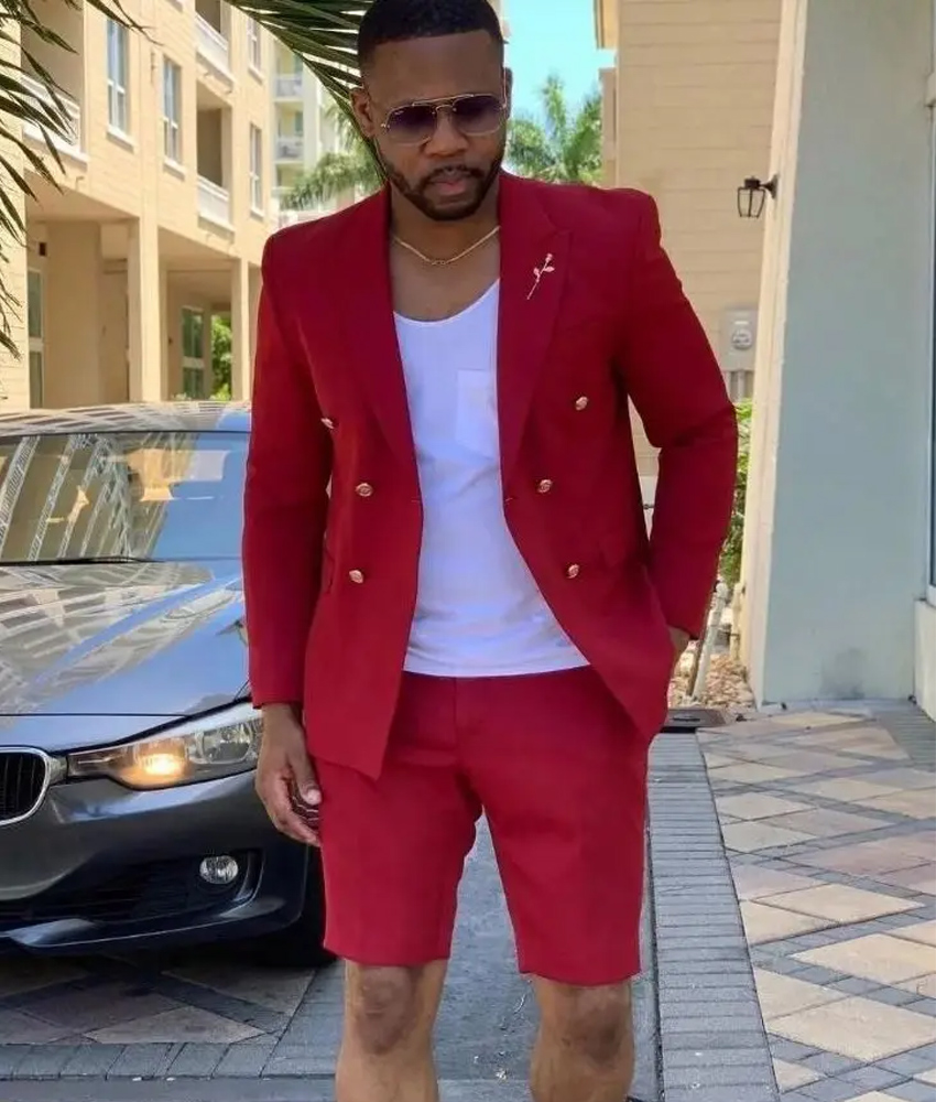 Premium Men's 2-Piece Suit Set - Men Formal Wear Shop avaliação e preço