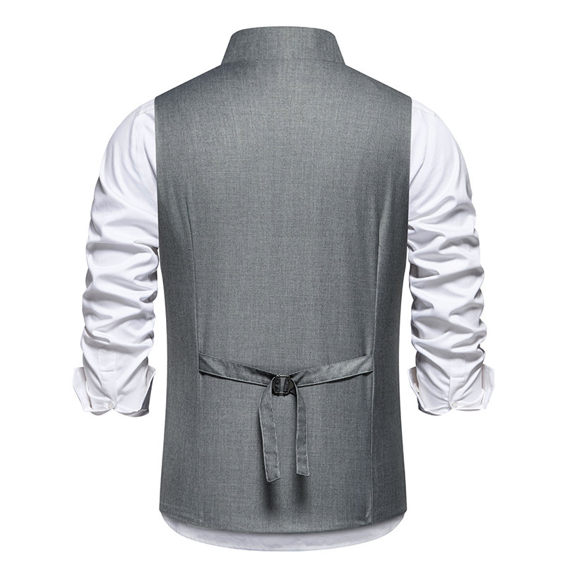 New Men's Suit Vests Fashion S - Formal Vest Waistcoat avaliação e preço