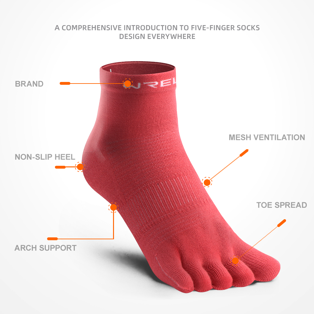 WRELS COOLMAX Five-finger Outd - Sock Garter Men avaliação e preço