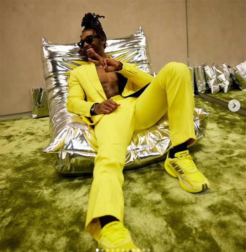 Fashion Yellow Men Suit Set 2  - Formal Wear For Men Yellow avaliação e preço