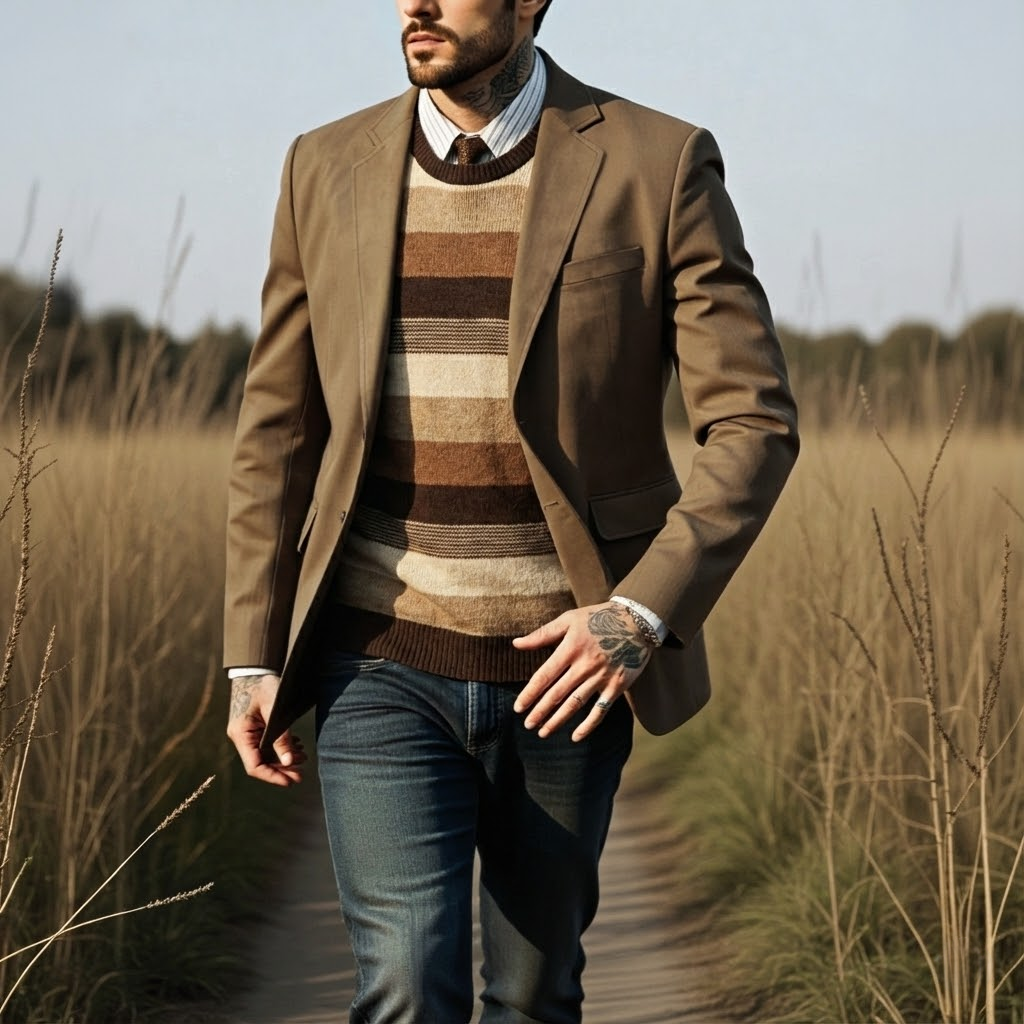 Men's European Fashion Single- - Men'S Urban Formal Wear avaliação e preço