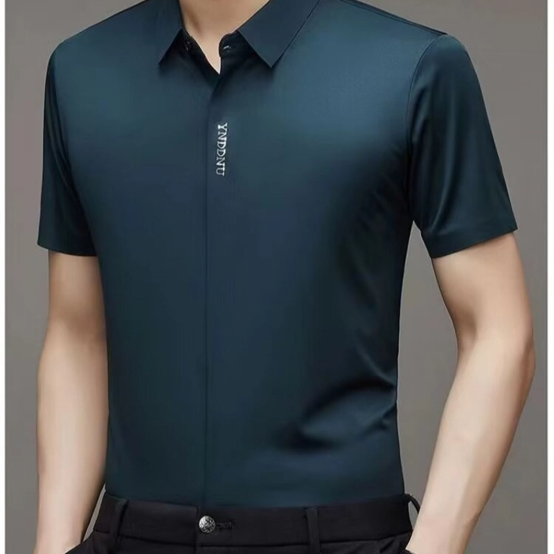 MenS Wrinkle Free Long Sleeve  - Men Formal Wear Shirts avaliação e preço