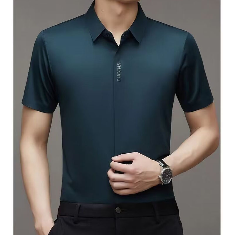 MenS Wrinkle Free Long Sleeve  - Men Formal Wear Shirts avaliação e preço