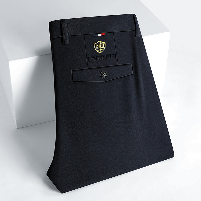 Mens Business Casual Pants Str - Young Men Formal Wear avaliação e preço