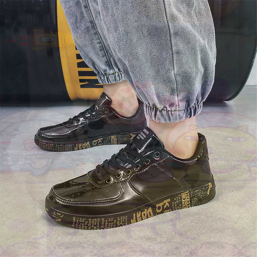 Round Foot Size 45 Sneakers Wh - Formal Men Daily Wear Slippers avaliação e preço
