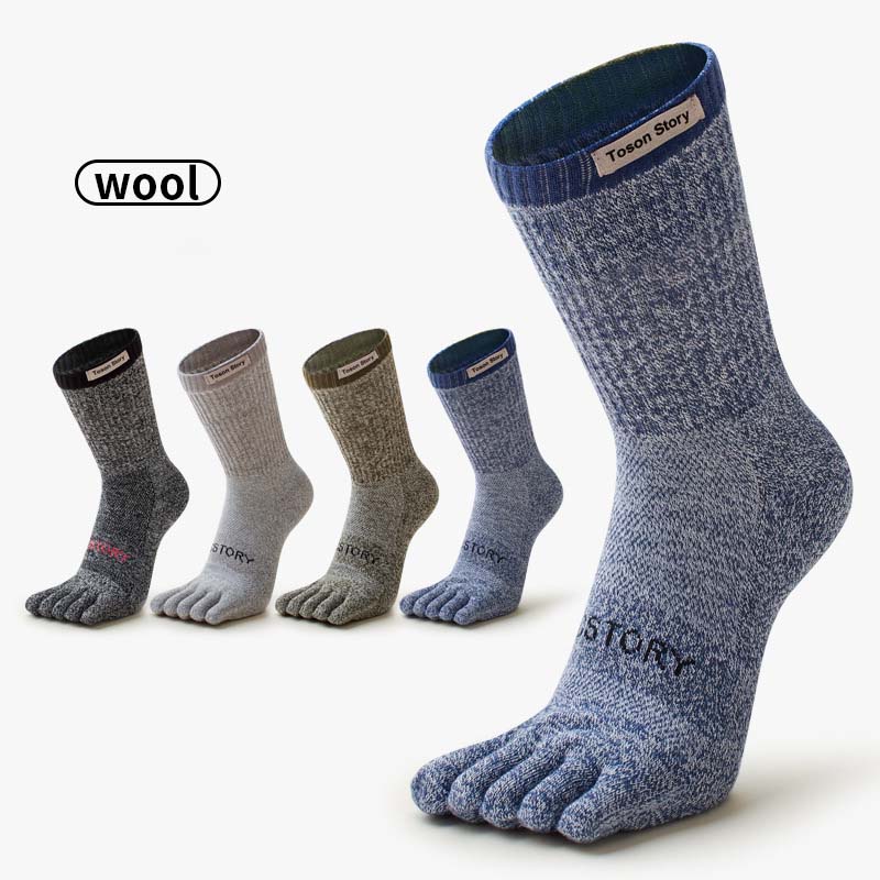 Merino Wool Five Finger Sports - Sock Garter Men avaliação e preço