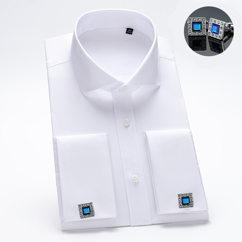 High-end 200 4-strand yarn 100 - Men Formal Wear Shirts avaliação e preço