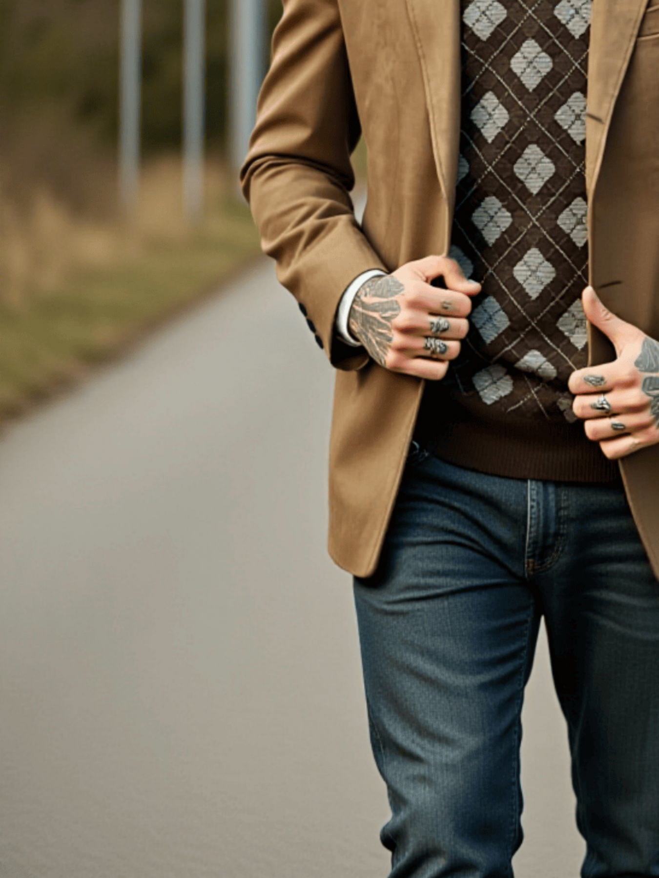 Men's Single-Breasted Jacket i - Men'S Urban Formal Wear avaliação e preço