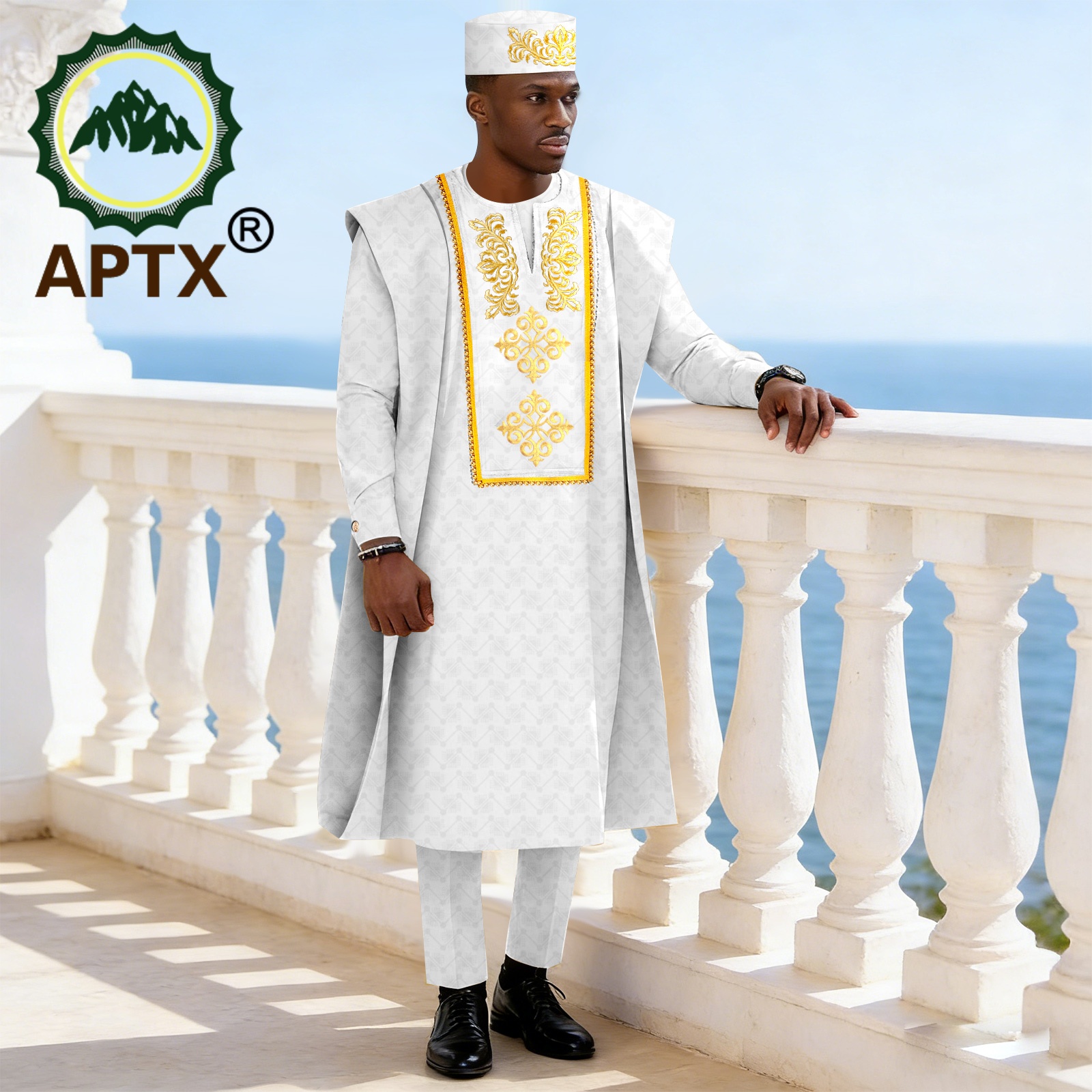 African Traditional Men's 3-Pi - Men Formal Wear Shirts avaliação e preço
