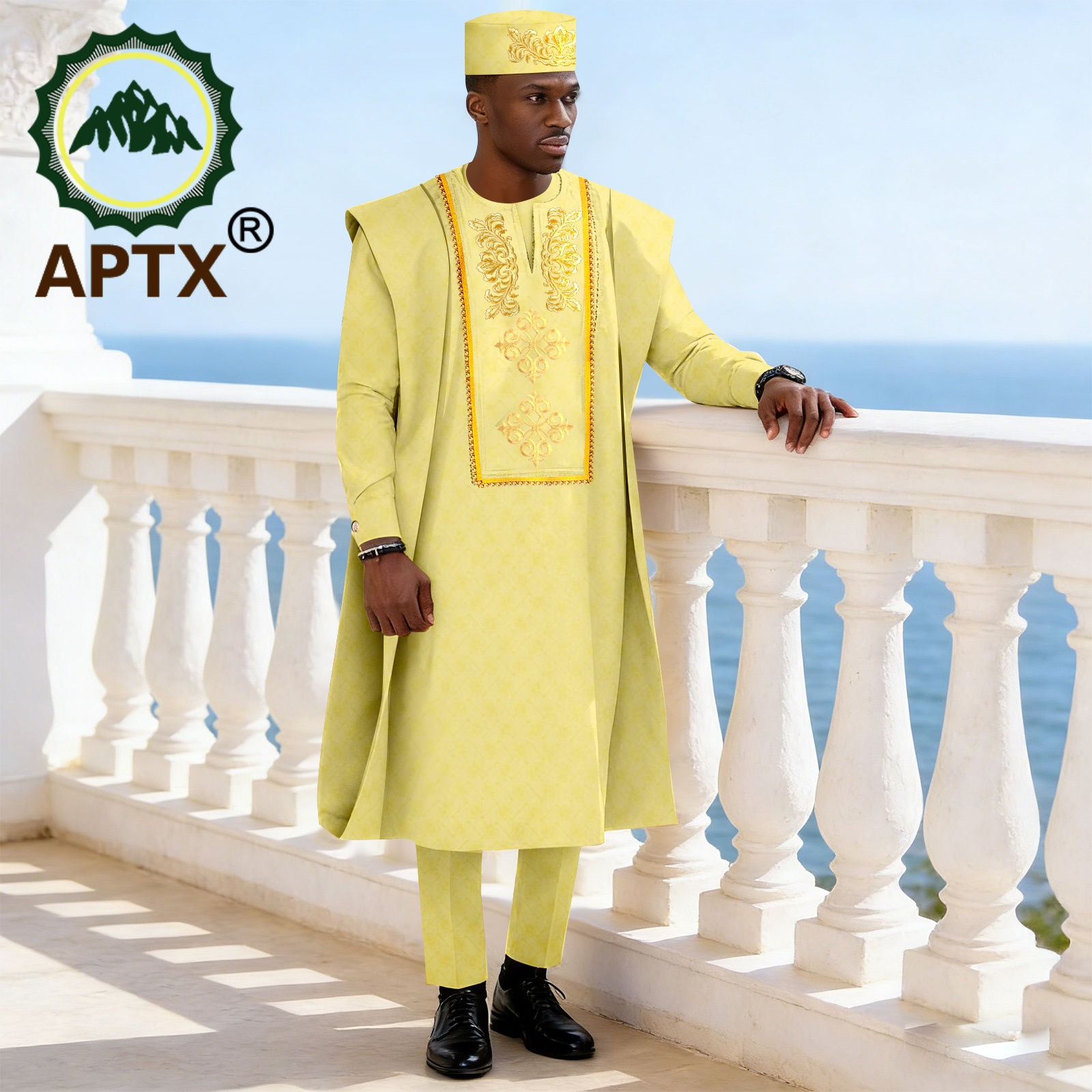 African Traditional Men's 3-Pi - Men Formal Wear Shirts avaliação e preço