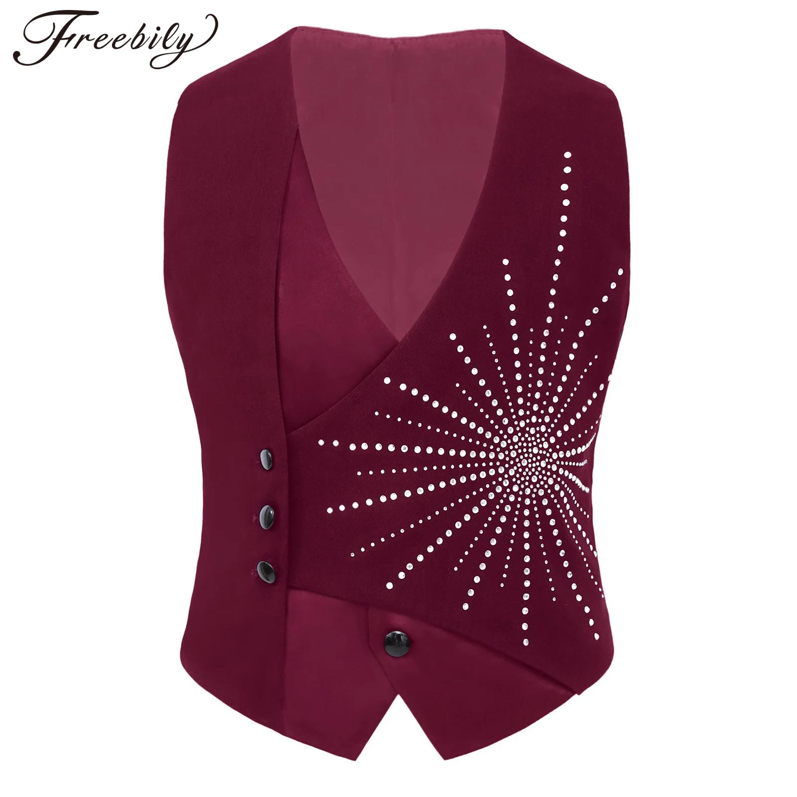 Kids Boys Gentleman Asymmetric - Formal Vest Waistcoat avaliação e preço